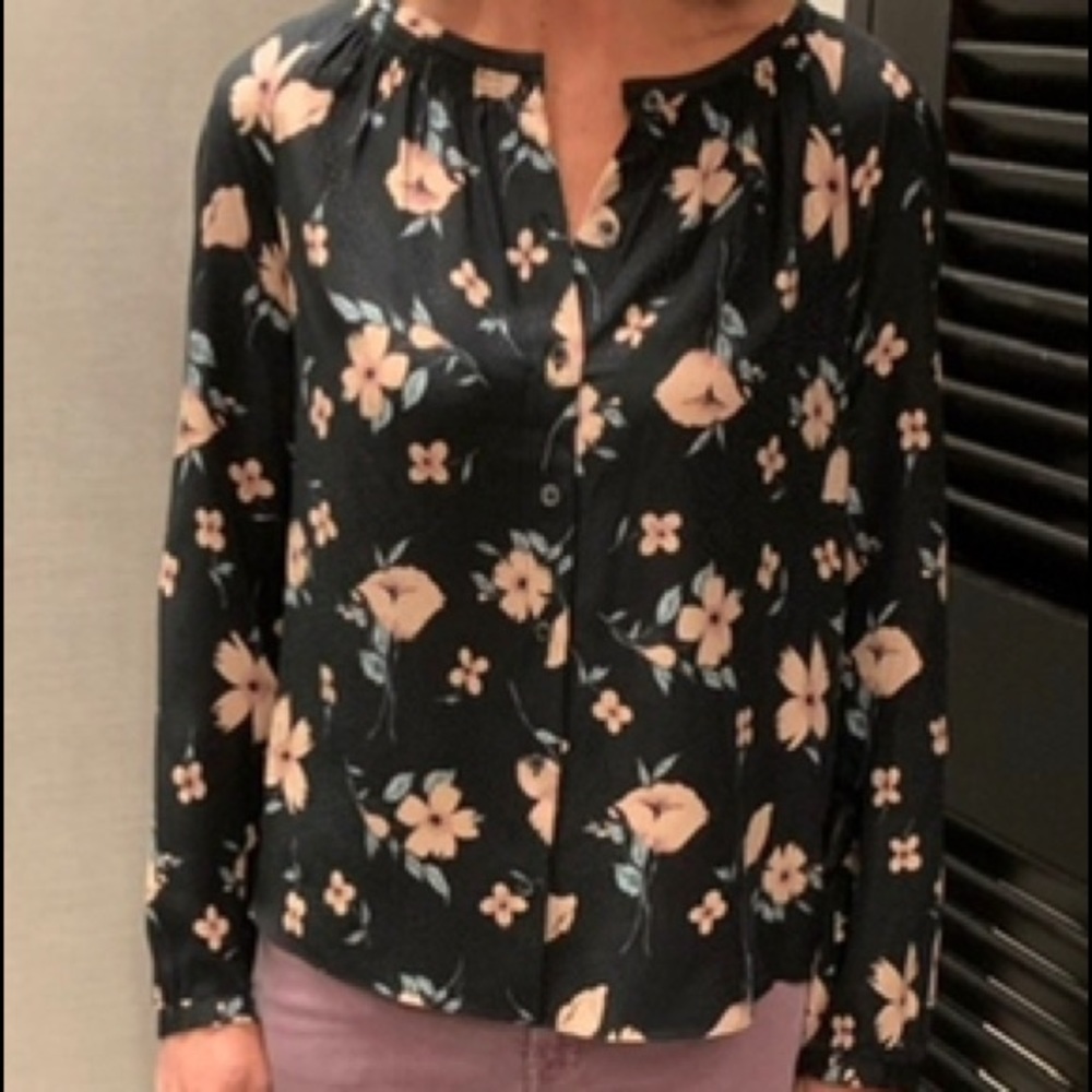 Rebecca Taylor Floral Blouse